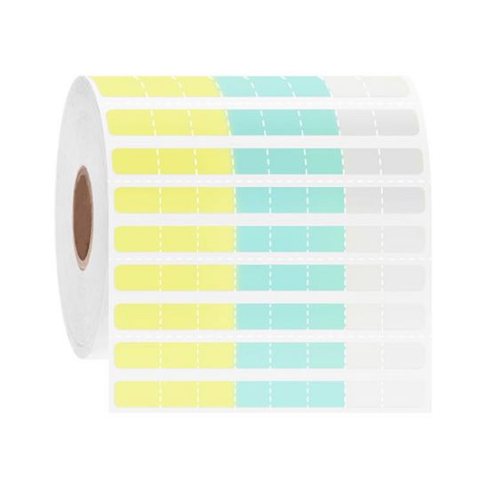 Picture of PCR-TAG Cryo Labels, 3 x 0.25", 1" core, Combo