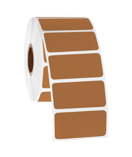 Picture of MetaliTAG™ Cryo Labels, 2 x 1", 1" core, Brown