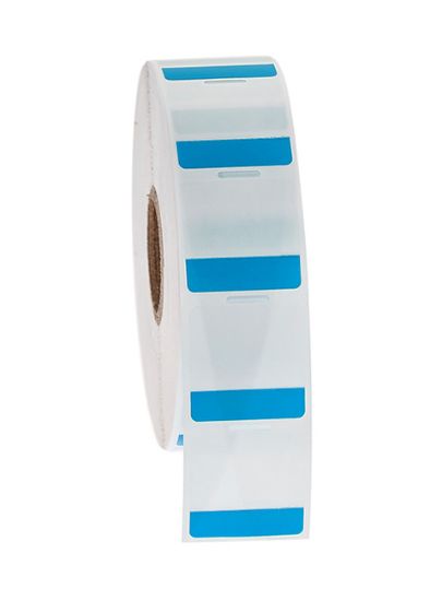Picture of StrawTAG Cryo Labels, 1 x 1"/0.25", 1" core, Blue