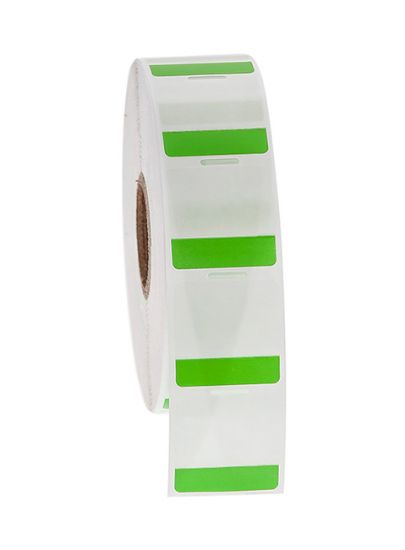 Picture of StrawTAG Cryo Labels, 1 x 1"/0.25", 1" core, Green