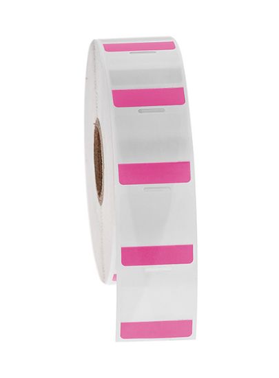 Picture of StrawTAG Cryo Labels, 1 x 1"/0.25", 1" core, Pink