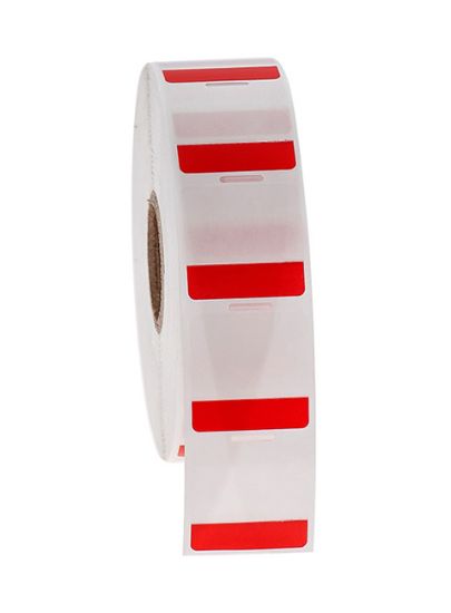 Picture of StrawTAG Cryo Labels, 1 x 1"/ 0.25", 3" core, Red