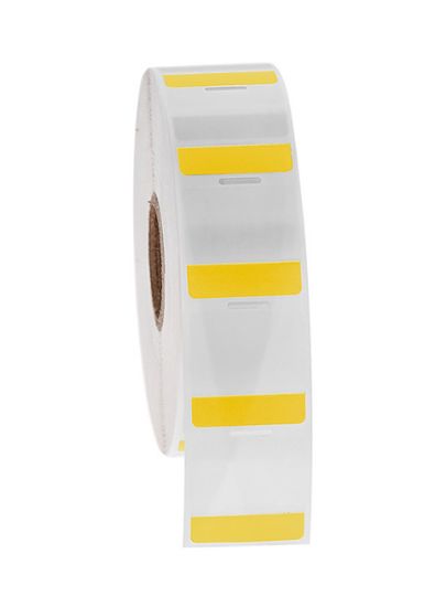 Picture of StrawTAG Cryo Labels, 1 x 1"/0.25", 3" core, Yellow