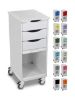 Picture of Space Saving Lab Cart with Drawers