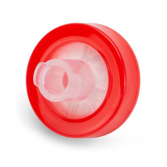 Picture of Non-Sterile, 0.22μm, 13 mm, Red, PTFE Hydrophobic