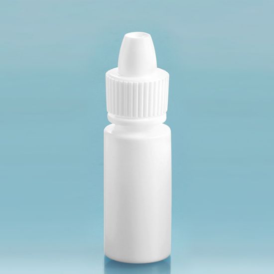 Picture of White LDPE Dropper Bottles w/Lids, 6cc