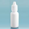 Picture of White LDPE Dropper Bottles w/Lids, 15cc