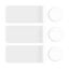 Picture of Color Coded Dual Tough-Tags, White, 500/Roll