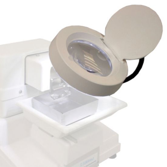Picture of Mounted Cold Light Source and Magnifying Glass