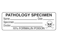 Picture of Pathology Specimen Labels