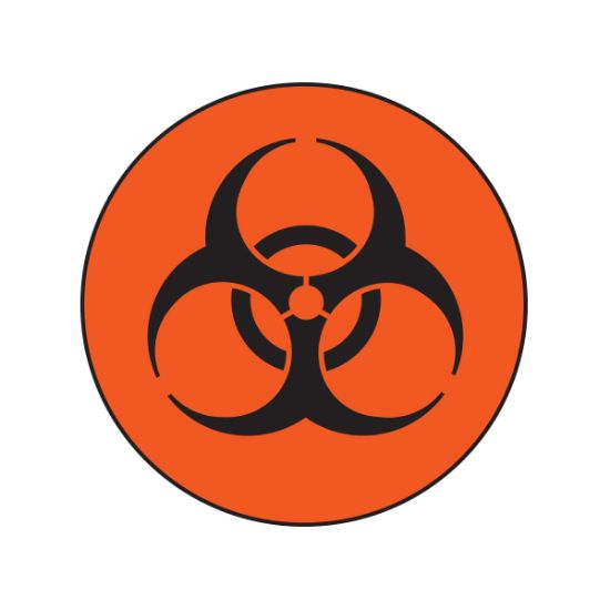 Picture of Labels Biohazard Model Sbh-8D