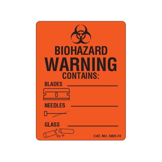 Picture of Warning, Model SBH--74
