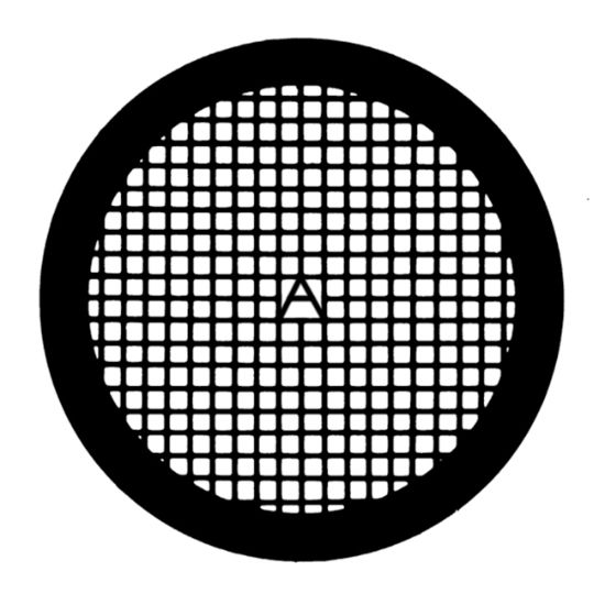 Picture of Athene Grids, Square With Center Mark, 200 Mesh, Cu
