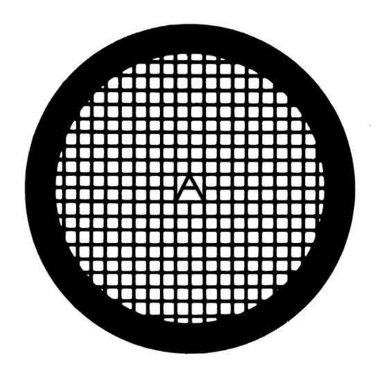 Picture of Athene Square Mesh Grids with Center Mark