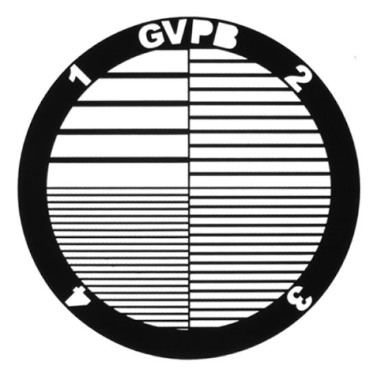 Picture of Nickel Parallel Bar Grids, 4-Quadrant