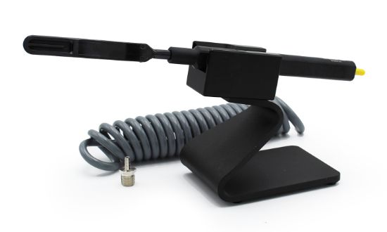Picture of ExP Vacuum Wand Kit for up to 8" (200mm) wafers, with Molded PEEK wafer tip, 1/8" coiled hose and st