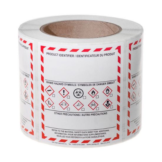 Warning Labels for General Laboratory Use